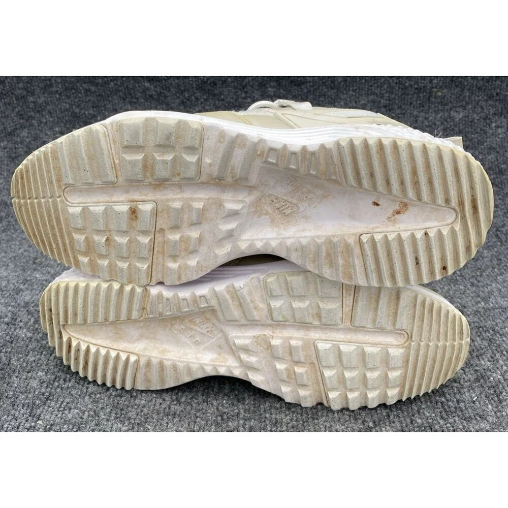 Nike Air Huarache Utility Triple White Men’s Size 8 Running Shoes 806807-100